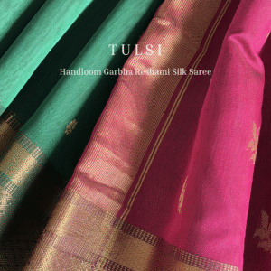 Tulsi maheshwari silk saree