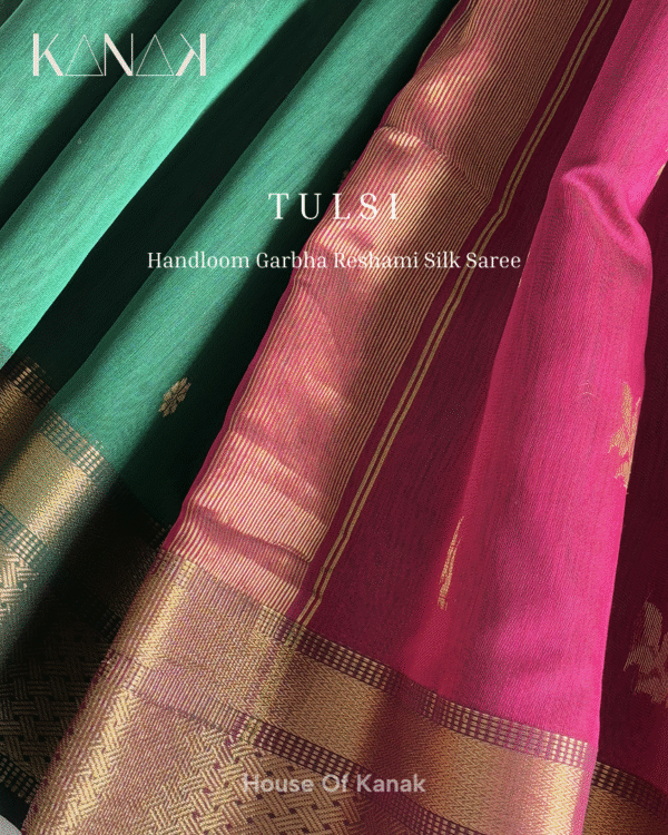 Tulsi maheshwari silk saree